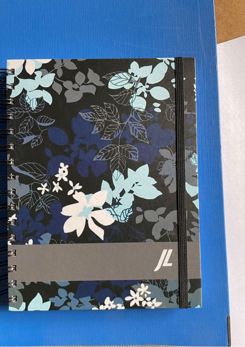 Cuaderno hojas rayadas A5 con estampa print