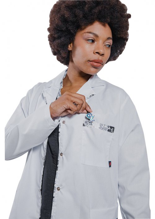 Guardapolvo Estampado Mujer