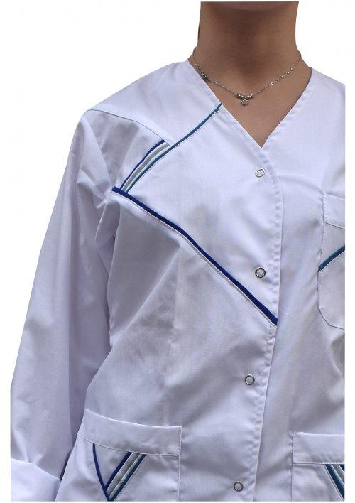 Chaqueta con vivos