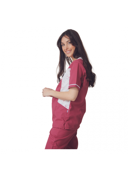 Ambo agata estampado